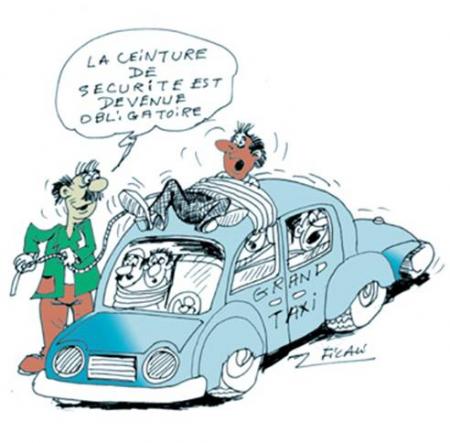 sinture de securit&eacute;